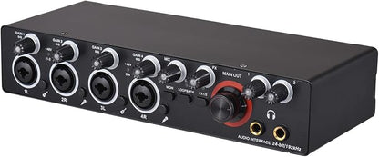 4 Channels Sound Card Computer Audio Interface, 4-in 4-out - Image 4