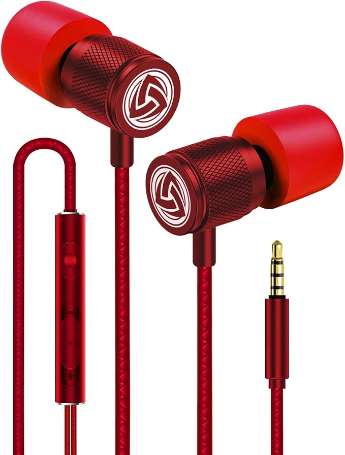 LUDOS Ultra Wired Earbuds in-Ear Headphones, 5 Years Warranty, Earphones by Ludos
