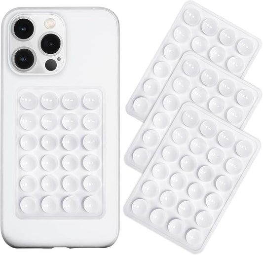 Silicone Suction Phone Case Mount 3 Pack, Silicon Adhesive Suction Cup Phone by LvShuLiangPin