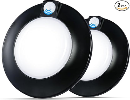 CLOUDY BAY Motion Sensor Ceiling Light Indoor, 120V CRI90 10W 5000K Bright Day by CLOUDYBAY