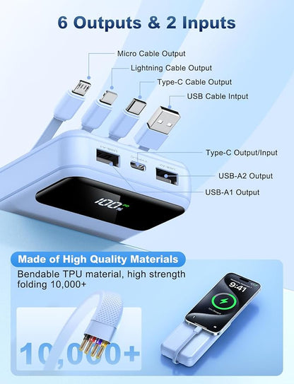 Portable Charger Power Bank 50000mAh Battery Pack, 22.5W Fast Charging PowerBank - Image 3