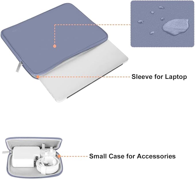 MOSISO Laptop Case 15 inch, 15 inch Laptop Sleeve Bag Compatible - Image 2