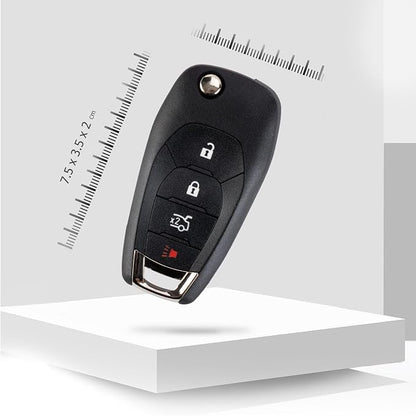 Flip Car Key Fob for 2016/2017/2018/2019 Cruze XL8 Systems Only Keyless Entry - Image 7