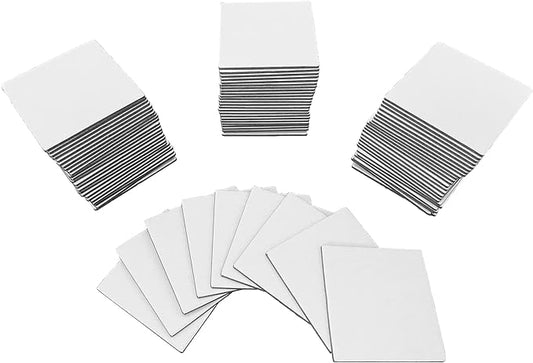 Apostrophe Games Square Board Game Tiles – 84Pcs Large Game Board Pieces Blank by ApostropheGames