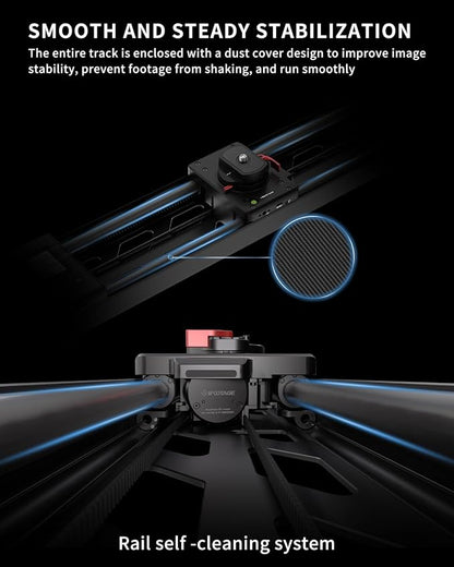 IFOOTAGE Shark Slider Nano II 660, Motorized Camera Slider, Compatible - Image 4