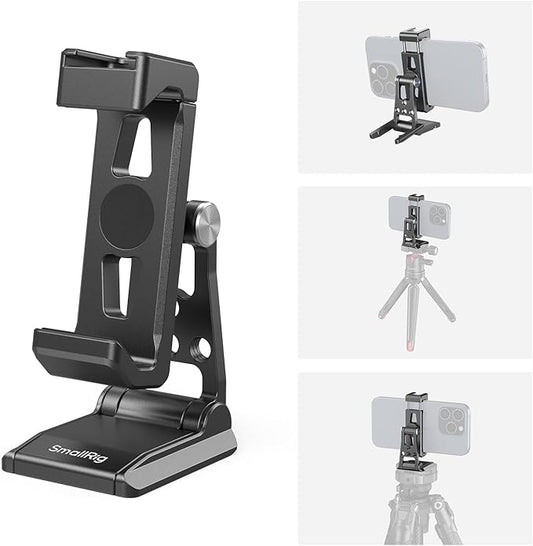 SMALLRIG Metal Phone Tripod Mount, Cell Phone Mount by SmallRig