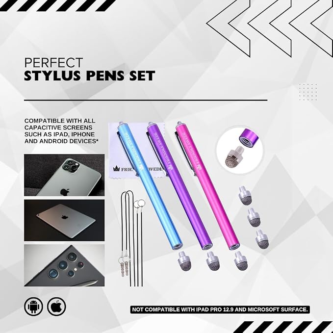 The Friendly Swede Mesh Tip Stylus Pen - Image 5