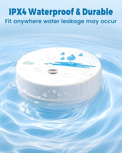 12 Pack Water Leak Detectors for Home, 100dB Waterproof Water Sensor Alarm Leak - Image 9