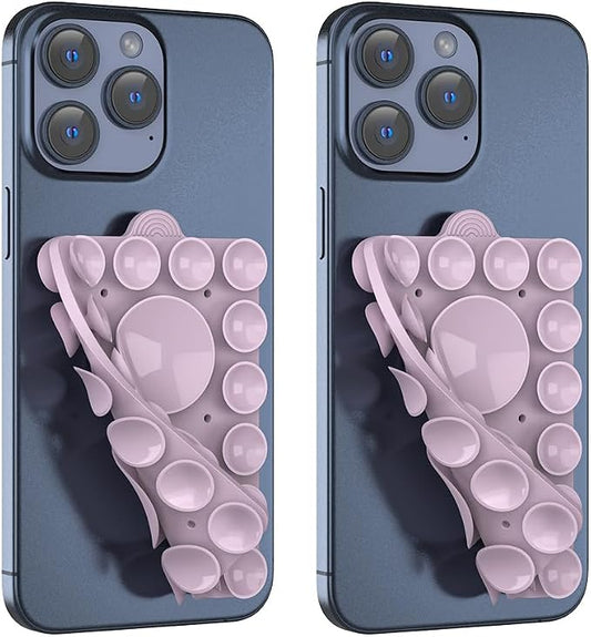 Silicone Suction Phone Holder Mount, Silicon Adhesive Phone Accessory by CMZZ
