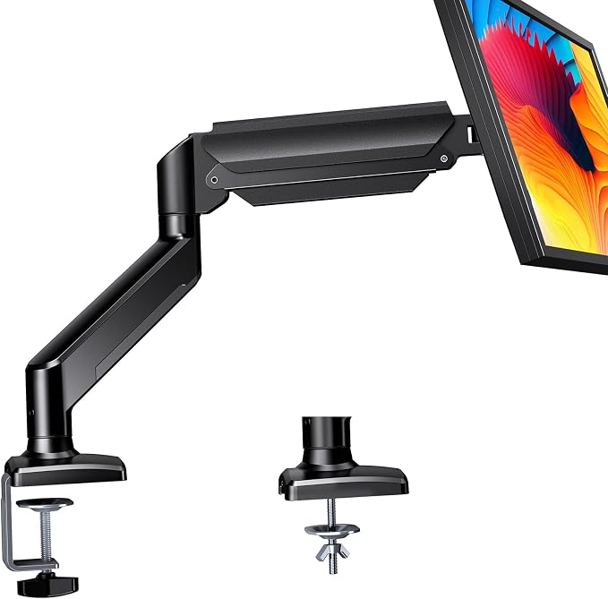 ErGear Single Monitor Arm for 13-34 inch Screens, Adjustable Gas Spring Monitor - Image 8