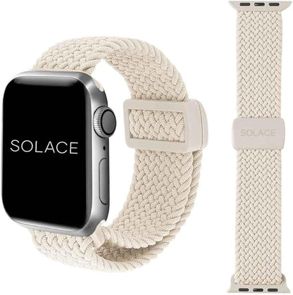 Solace Bands Imperium Adapt Wide Adjustable Nylon Braided Watch Band by SolaceBand