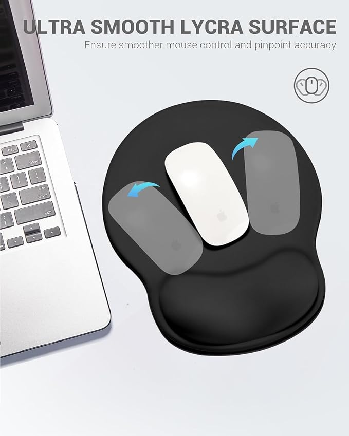 Ergonomic Mouse Pad with Wrist Rest, Large Mousepad, Wrist Support Mouse Mat - Image 5