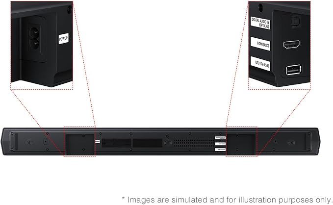 Samsung B-Series Soundbar HW-B550F 2.1 ch DTS Virtual:X Soundbar - Image 5