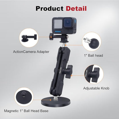 Magnetic Camera Mount for Action Camera, 12 Strong Magnet Base - Image 7
