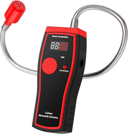 Carbon Monoxide Detector, 12 Inch Long Bendable Sensor, Alarms Battery Operated - Image 7
