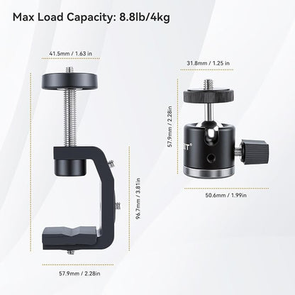 UTEBIT 40mm C-Clamp Camera Mount - Image 6