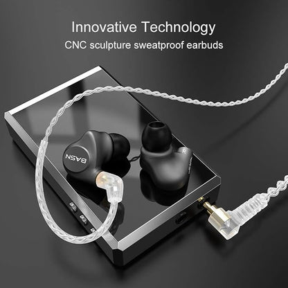 BASN Metalen in-Ear Monitors Headphones, Musicians Noise Isolating 4 Drivers - Image 4