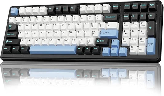 AULA F99 Wireless Mechanical Keyboard, Tri-Mode BT5.0/2.4GHz/USB-C Hot by AULA