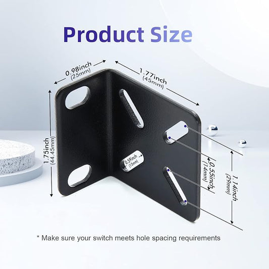 Rack Mount Kit Universal 1U Rack Ears - Image 2