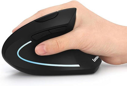 Lekvey Ergonomic Mouse, Vertical Wireless Mouse by Lekvey