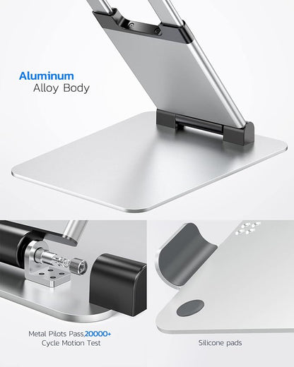 Nulaxy Laptop Stand, Ergonomic Sit to Stand Laptop Holder Convertor, Adjustable - Image 5