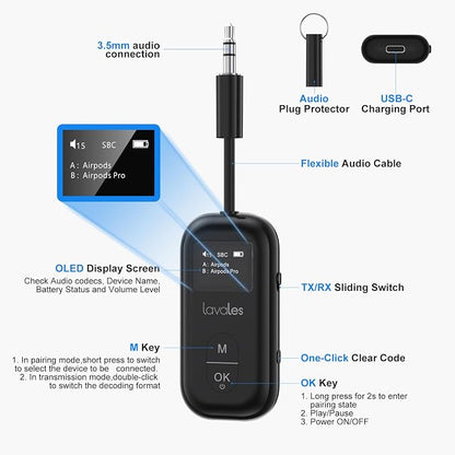 Bluetooth 5.3 Transmitter Receiver - Image 3
