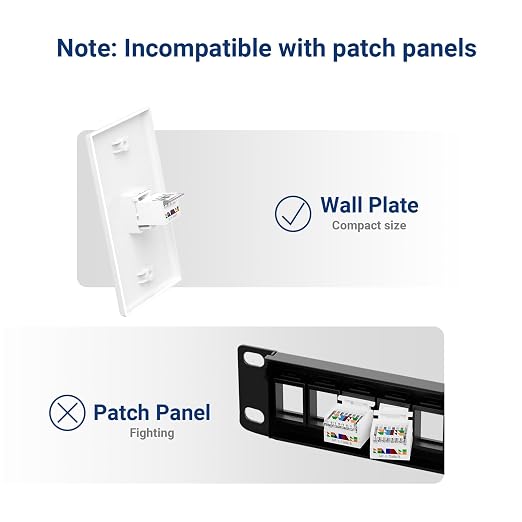 Cat6 RJ45 Keystone Jacks Toolless 12-Pack, Female RJ45 Connectors, Ethernet - Image 8