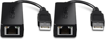 TRENDnet USB 2.0 to 10/100 Fast Ethernet LAN Wired Network Adapter by TRENDnet