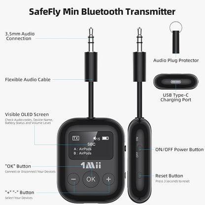 Airplane Bluetooth 5.3 Transmitter - Image 8