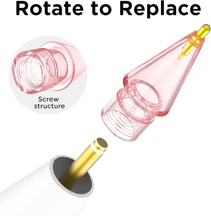 8 Pack Fine Point Replacement Tips Compatible - Image 6