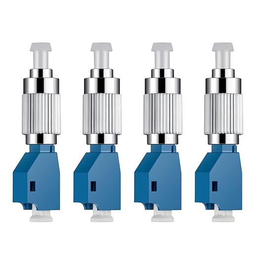 4Pcs Visual Fault Locator Fiber Adapter, Fiber Optic Connector, Single Mode by Moocci