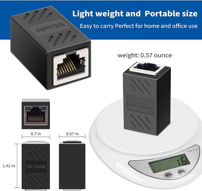 RJ45 Coupler, Ethernet Network Cable in line Coupler - Image 4