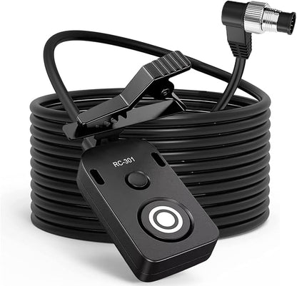 5M Extension Cord RC301-DC0 Remote Small Shutter Release Remote Control by DYTDIEYINGTU