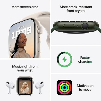 Apple Watch Series 7 Green Aluminum Case - Image 4