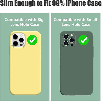 AGVEE 3+3 for iPhone 14 Pro 6.1" / 14 Pro Max 6.7" Camera Lens Protector - Image 3