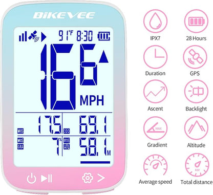 GPS Bike Computer Wireless Cycling Computer - Image 5