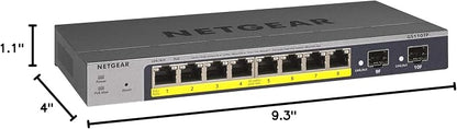 NETGEAR 10-Port PoE Gigabit Ethernet Smart Switch - Image 7