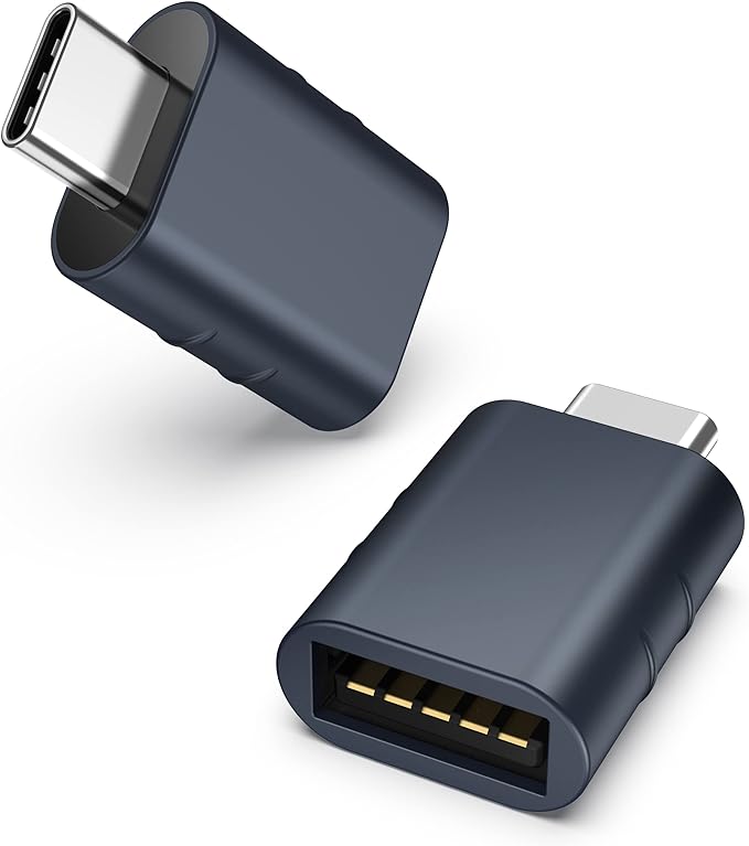 Syntech USB C to USB Adapter Pack of 2 USB C Male to USB3 Female Adapter by Syntech