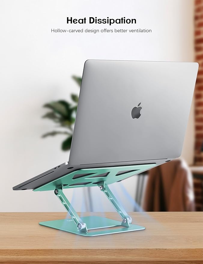 Adjustable Laptop Stand for Desk, Portable Laptop Stand Holder and Riser - Image 5