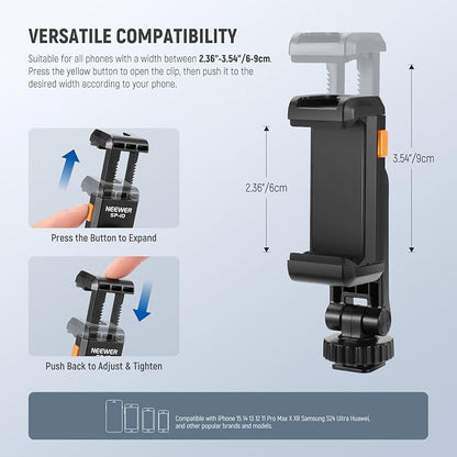 Neewer Basic Phone Tripod Mount Holder - Image 2