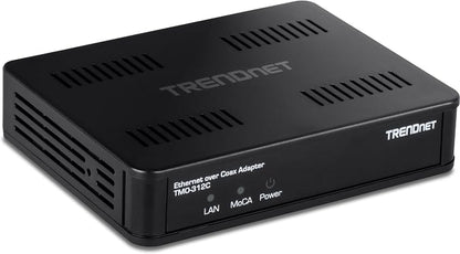 TRENDnet Ethernet Over Coax MoCA 2.5 Adapter, Backward Compatible by TRENDnet