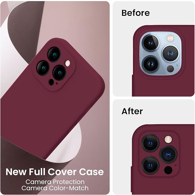 FireNova Designed for iPhone 13 Pro Max Case, Silicone Phone Case with - Image 3