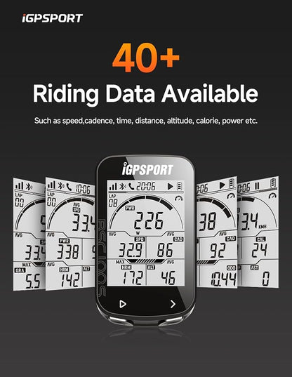 iGPSPORT BSC100S GPS Bike Computer Wireless, 2.6'' LCD Display 40H Rechargeable - Image 3