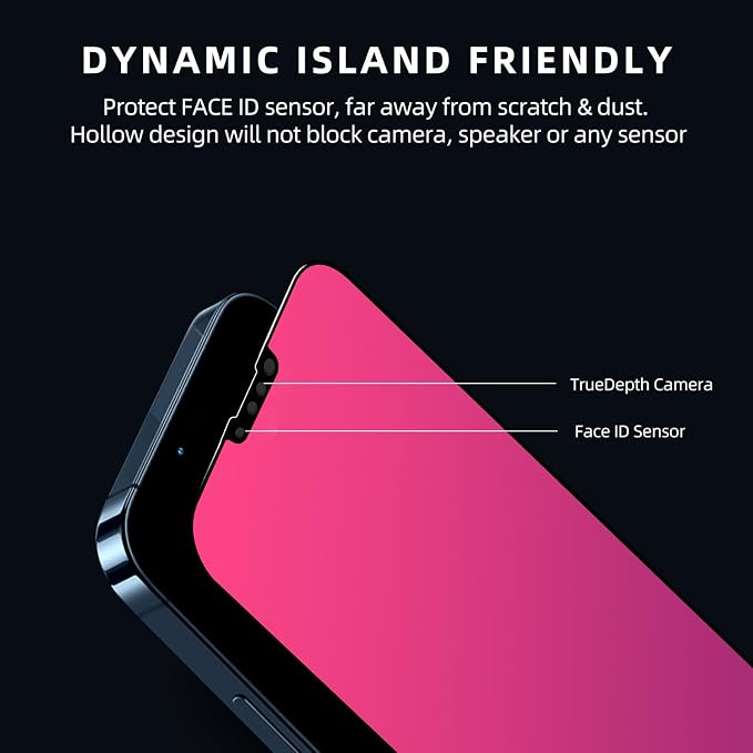 EGKimBa compatible with iPhone 14 Plus or iPhone 13 Pro Max Privacy Screen - Image 9