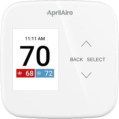 AprilAire S86WMUPR Wi-Fi Programmable Thermostat, 2H/2C Heat/Cool Stages or by AprilAire