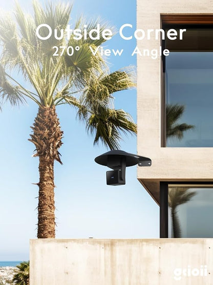 Gcioii Wall Mount for WYZE Cam Pan V3 & Cam Pan V4, Weatherproof Cover and - Image 5