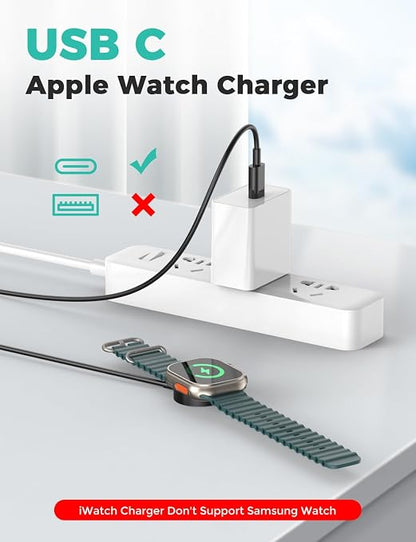 2026 Upgraded USB C for Apple Watch Charger Magnetic Fast Charging Cable - Image 2
