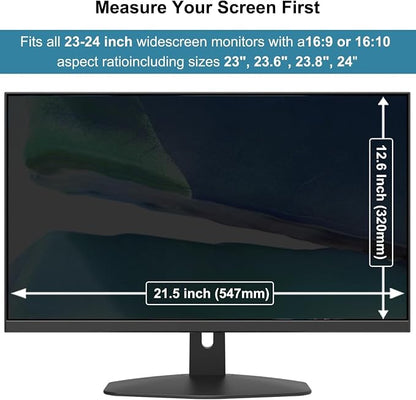 Hanging Computer Privacy Screen Protector Shield Compatible - Image 2