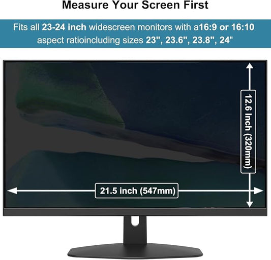 Hanging Computer Privacy Screen Protector Shield Compatible - Image 2