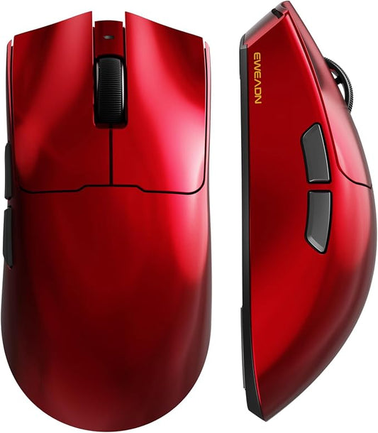 S9 Ultra Wireless Gaming Mouse, 59G Ergonomic Computer Mouse, Triple Modes by EWEADN